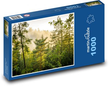 Wald - Nebel, Niederösterreich - Puzzle - 1000 Teile