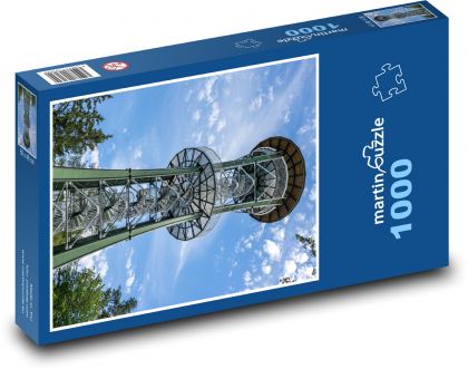 Aussichtsturm - Bau, Bau - Puzzle - 1000 Teile