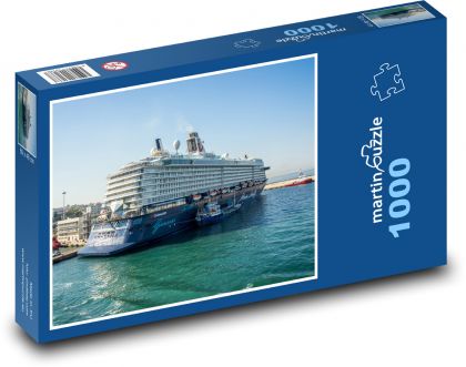Cruise ship - sea, ocean - Puzzle 1000 pieces, size 60x46 cm 