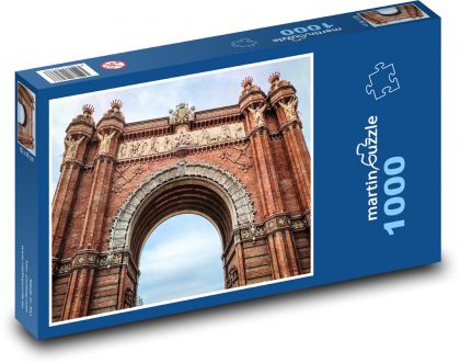 Barcelona - Bau, Spanien - Puzzle - 1000 Teile