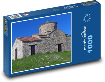 Zypern - Kato Lefkara, Kirche - Puzzle - 1000 Teile