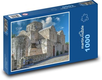 Agios Varnavas - kláštor, Cyprus - Puzzle 1000 dielikov, rozmer 60x46 cm