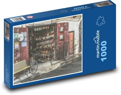 Cyprus - Larnaca, predajňa - Puzzle 1000 dielikov, rozmer 60x46 cm