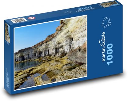 Skalné útvary - jaskyne, more - Puzzle 1000 dielikov, rozmer 60x46 cm