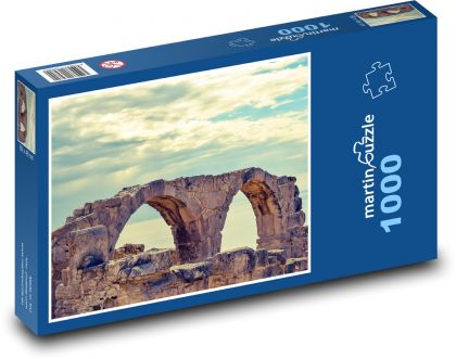 Staroveký Kourion - Cyprus, stredozemí - Puzzle 1000 dielikov, rozmer 60x46 cm
