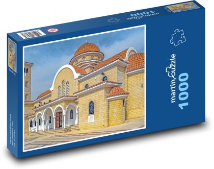 Klasztor - Agios Raphael, Cypr - Puzzle 1000 elementów, rozmiar 60x46 cm