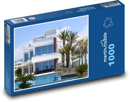 Villa - moderne Architektur, Wohnen - Puzzle - 1000 Teile