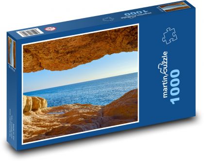 Höhle am Meer - Natur, Ozean - Puzzle - 1000 Teile