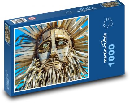 Zeus - ancient god, statue - Puzzle 1000 pieces, size 60x46 cm 