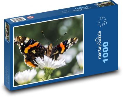 Motyl - skrzydła, zapylenie - Puzzle 1000 elementów, rozmiar 60x46 cm