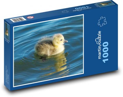 Malé house - vták, hus - Puzzle 1000 dielikov, rozmer 60x46 cm