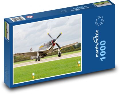 Aircraft - airplane, fly - Puzzle 1000 pieces, size 60x46 cm 
