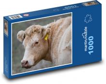 Kráva - dobytek, skot Puzzle 1000 dílků - 60 x 46 cm