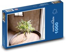 Blumen arrangieren - Blumensträuße, Dekorationen Puzzle 1000 Teile - 60 x 46 cm