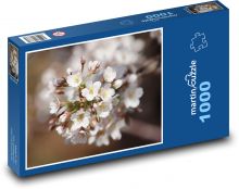 Třešňové květy - sakura, třešně Puzzle 1000 dílků - 60 x 46 cm