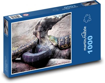 Winogrono jamajskie - wąż, gad - Puzzle 1000 elementów, rozmiar 60x46 cm