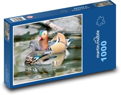 Mandarinente - Ente, Vogel - Puzzle - 1000 Teile