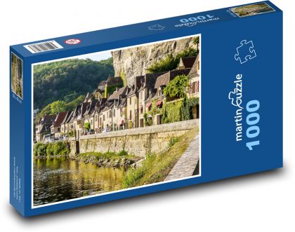 Perigord - Francie, domy - puzzle 1000 dílků