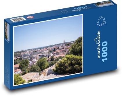 Pula - Istrie, Chorvatsko - Puzzle 1000 dílků, rozměr 60x46 cm