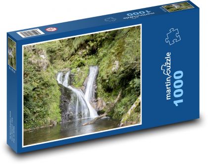 Vodopád -  řeka, Německo - puzzle 1000 dílků