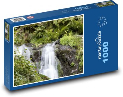 Vodopád - voda, Všech svatých - Puzzle 1000 dílků, rozměr 60x46 cm