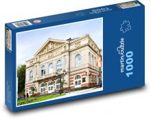 Divadlo - Baden Baden, Německo Puzzle 1000 dílků - 60 x 46 cm