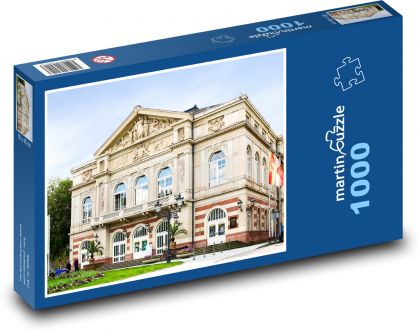 Theatre - Baden Baden, Germany - Puzzle 1000 pieces, size 60x46 cm 