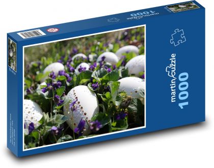 Kraslice - Veilchen, Ostern - Puzzle - 1000 Teile