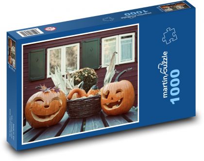 Halloween - Kürbis, Dekoration - Puzzle - 1000 Teile