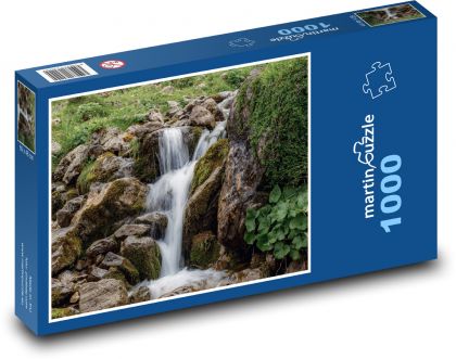 Vodopád - voda, řeka - puzzle 1000 dílků