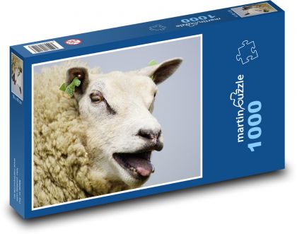 Schafe - Schwert, Wolle - Puzzle - 1000 Teile