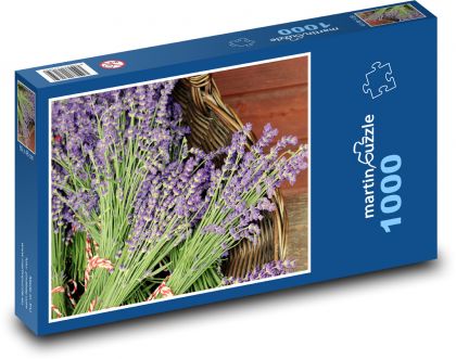 Lavender - bouquets, herbs - Puzzle 1000 pieces, size 60x46 cm 
