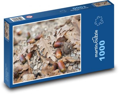 Baum - Eiche, Eicheln - Puzzle - 1000 Teile