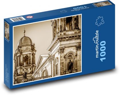 Berlínská katedrála - Německo, stavba - Puzzle 1000 dílků, rozměr 60x46 cm