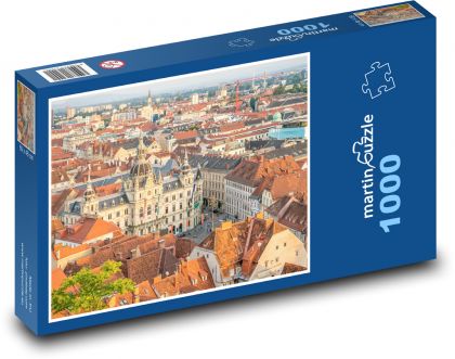 Graz - Rathaus, Österreich - Puzzle - 1000 Teile