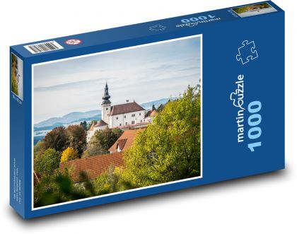 Kefermarkt - Rakúsko, hrad - Puzzle 1000 dielikov, rozmer 60x46 cm