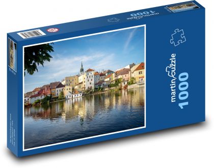 Jindřichův Hradec - mesto, Česká republika - Puzzle 1000 dielikov, rozmer 60x46 cm