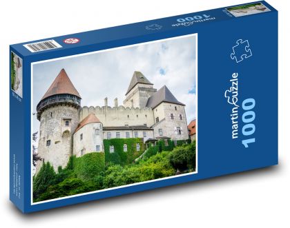 Hrad Heidenreichstein - Rakúsko, pevnosť - Puzzle 1000 dielikov, rozmer 60x46 cm
