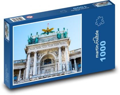 Hofburg Palace, Wiedeń, Austria - Puzzle 1000 elementów, rozmiar 60x46 cm