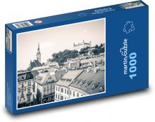 Bratislava - mesto, Slovensko Puzzle 1000 dielikov - 60 x 46 cm 