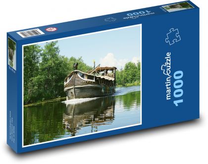 Boot - See, Kreuzfahrt - Puzzle - 1000 Teile