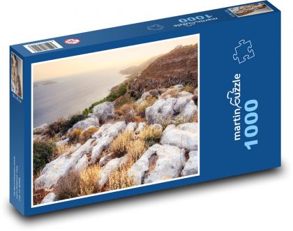 Kréta - Řecko, podzim - Puzzle 1000 dílků, rozměr 60x46 cm