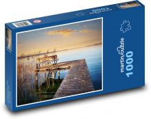 Lake - Reeds, Niemcy Puzzle 1000 elementów - 60x46 cm