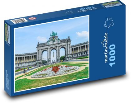 Belgie - Brusel, oblouk - Puzzle 1000 dílků, rozměr 60x46 cm