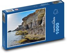 Skalní útvary - moře, jeskyně Puzzle 1000 - 60x46 cm