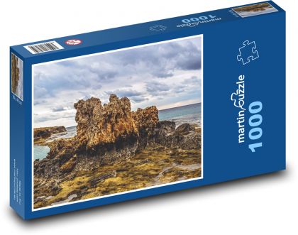 Rocks - sea, coast - Puzzle 1000 pieces, size 60x46 cm 