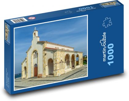 Kostel - náboženství, křesťanství - Puzzle 1000 dílků, rozměr 60x46 cm