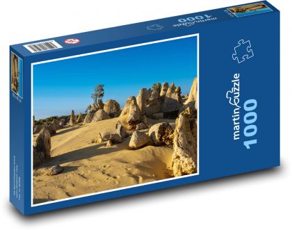Wüste - Sonnenuntergang, Nambung Nationalpark - Puzzle - 1000 Teile