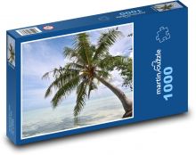 Tropický ostrov - Bora Bora, oceán Puzzle 1000 - 60x46 cm