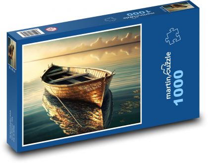 Boot - Boot, Meer - Puzzle - 1000 Teile